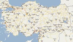 Turkey, Turkey Map, Turkey Travel Map, Map of Turkey